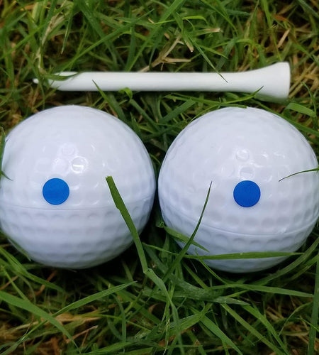Golf Ball for Baby Showers and Reveal Parties. All Natural Holi Powder. 2 Pack.