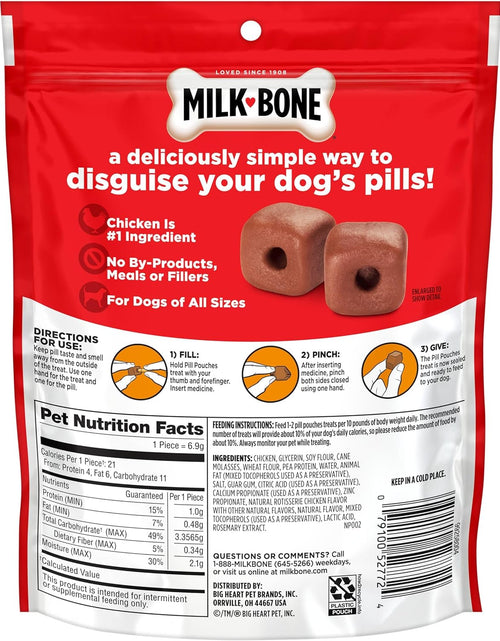 Load image into Gallery viewer, Pill Pouches Dog Treats, Real Chicken Flavor, 6 Ounce (Pack of 5)
