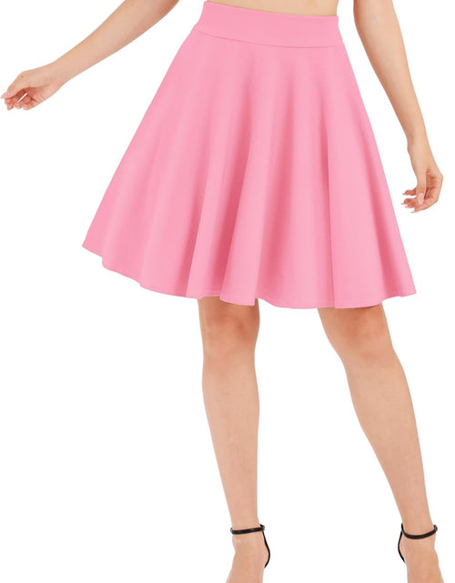 Load image into Gallery viewer, Women'S Basic Versatile Stretchy Flared Casual Mini Skater Skirt
