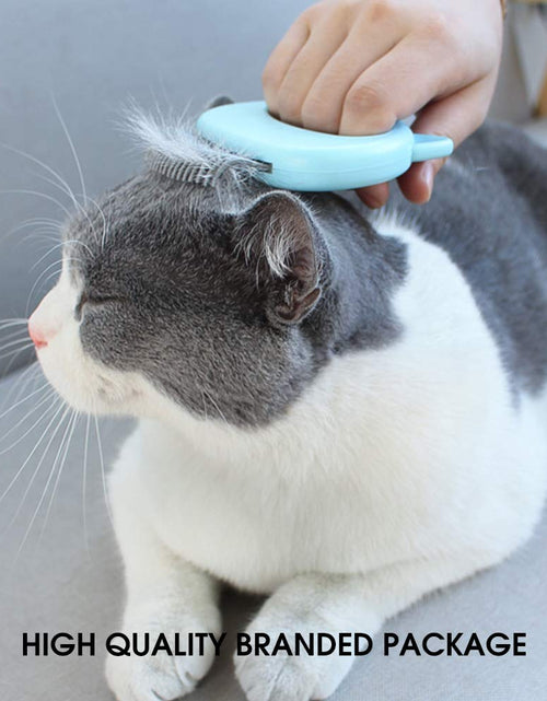 Load image into Gallery viewer, Gentle Cat Grooming Comb Massager - Pet Hair Remover Nail Clipper Cat Puppy Rabbit Pet Shell Massage Deshedding Grooming Shedding Trimming Soft Tools Removing/Loosing Matted Fur Knots Tangles Painless
