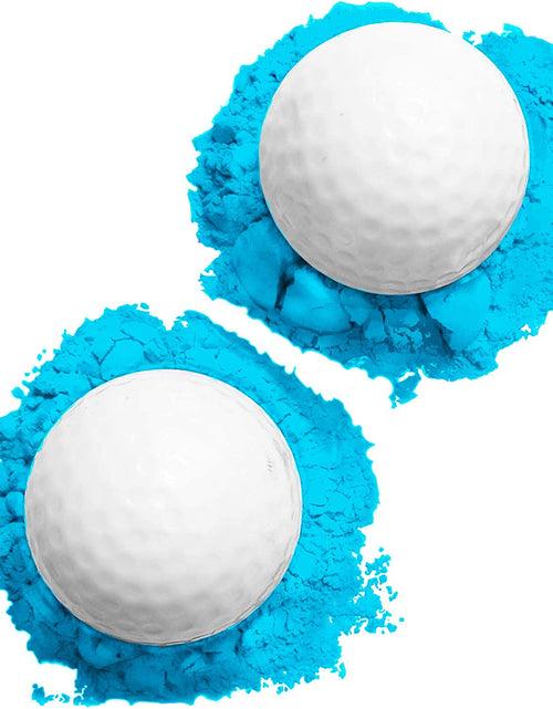 Load image into Gallery viewer, Golf Ball for Baby Showers and Reveal Parties. All Natural Holi Powder. 2 Pack.
