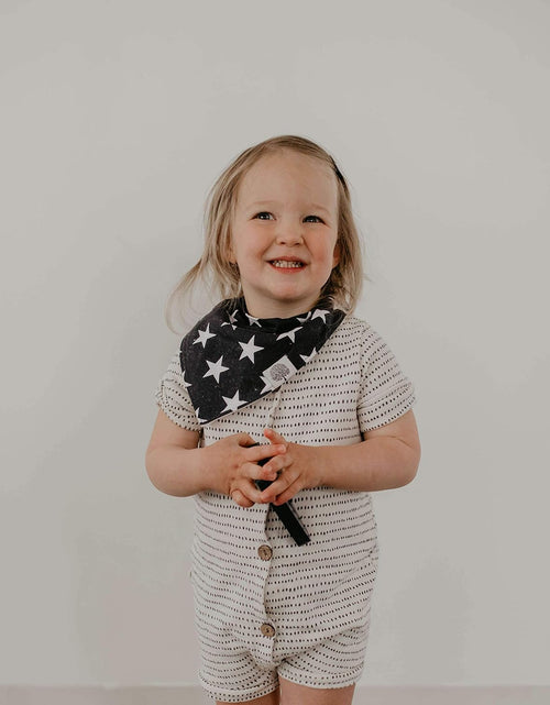 Load image into Gallery viewer, Parker Baby Bandana Drool Bibs 4 Pack Baby Bibs for Boys, Girls, Unisex
