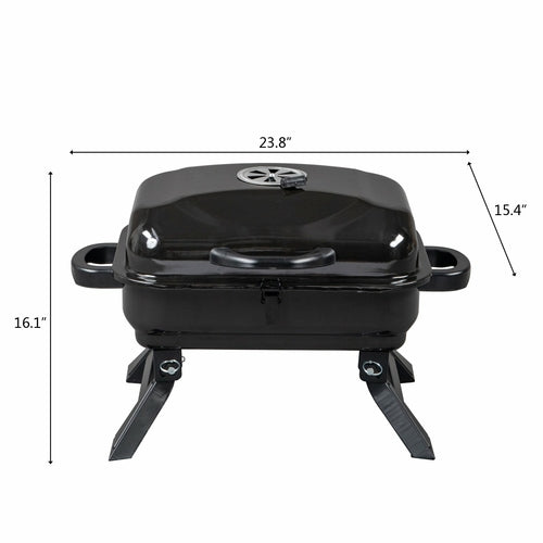 Load image into Gallery viewer, Portable Tabletop BBQ Charcoal Grill
